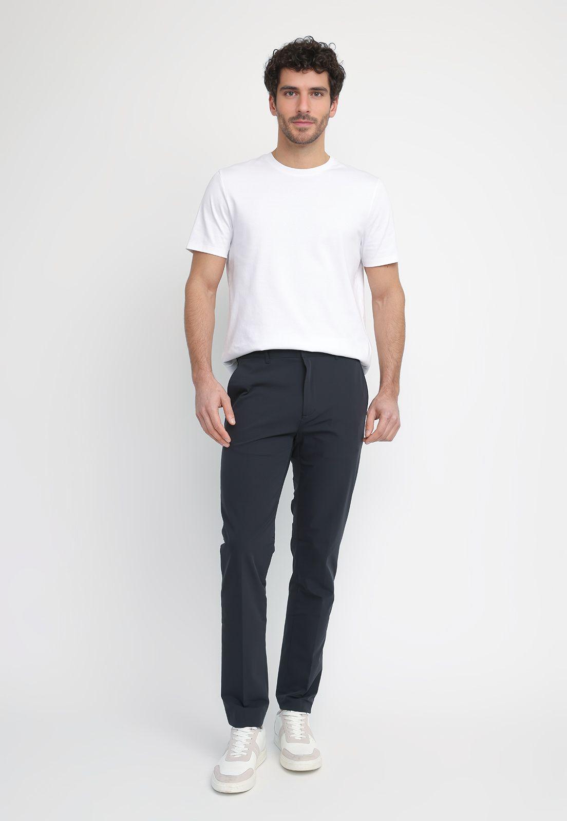 Pantalón Hombre Chino Performance Negro 4IFB7348-3