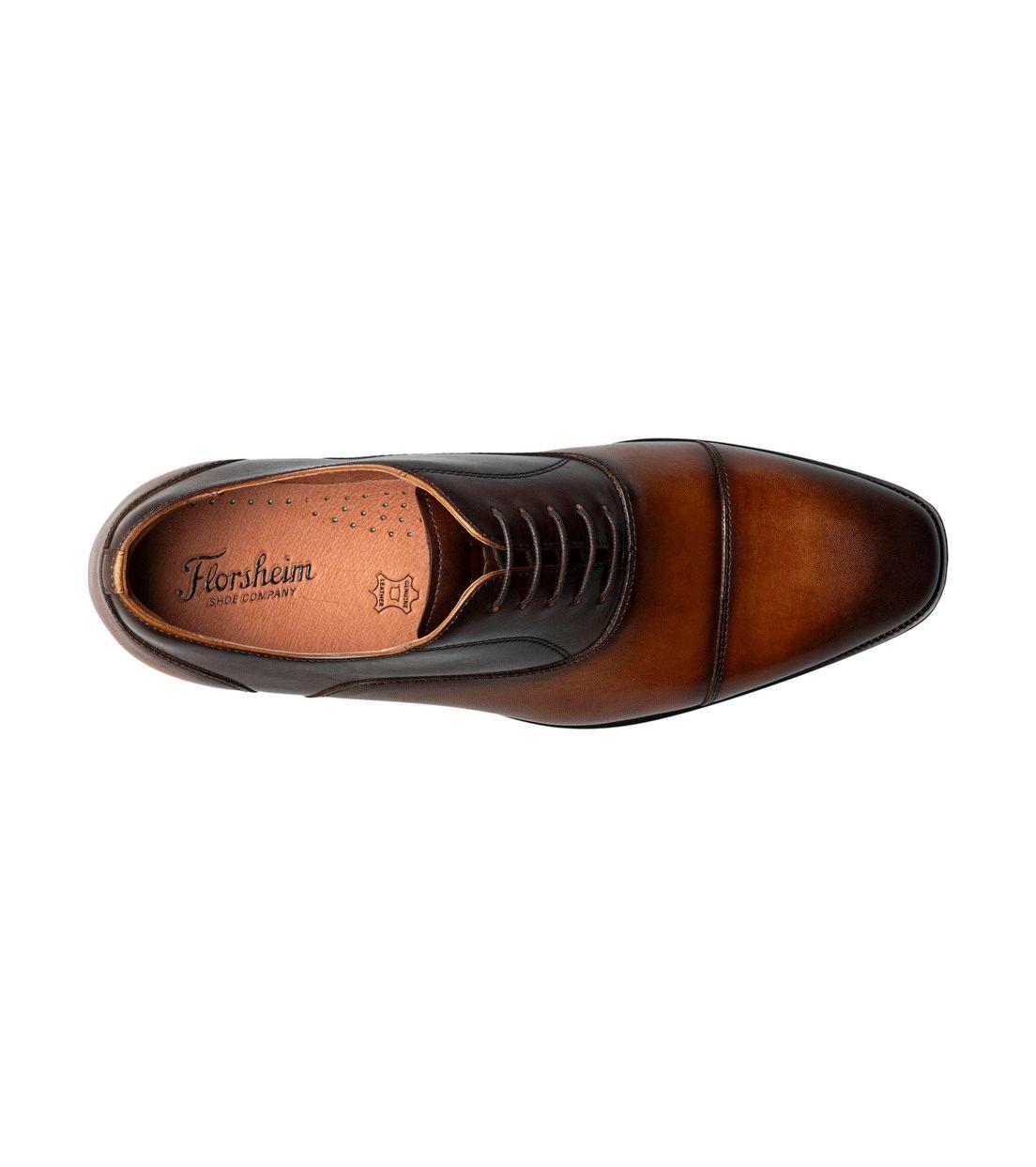 Zapatos Formal Hombre Sorrento Lux Cap Toe Bal Cognac-5