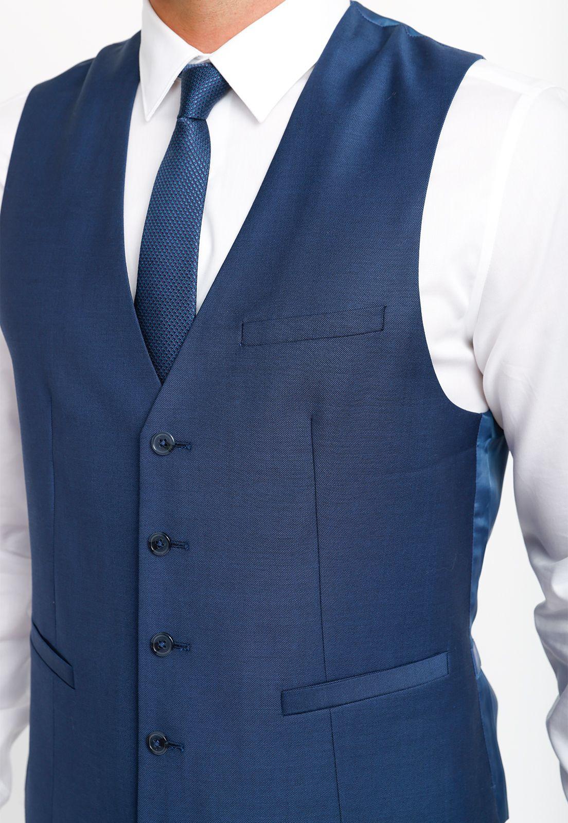 Gilet Formal Hombre Azul Willow-2