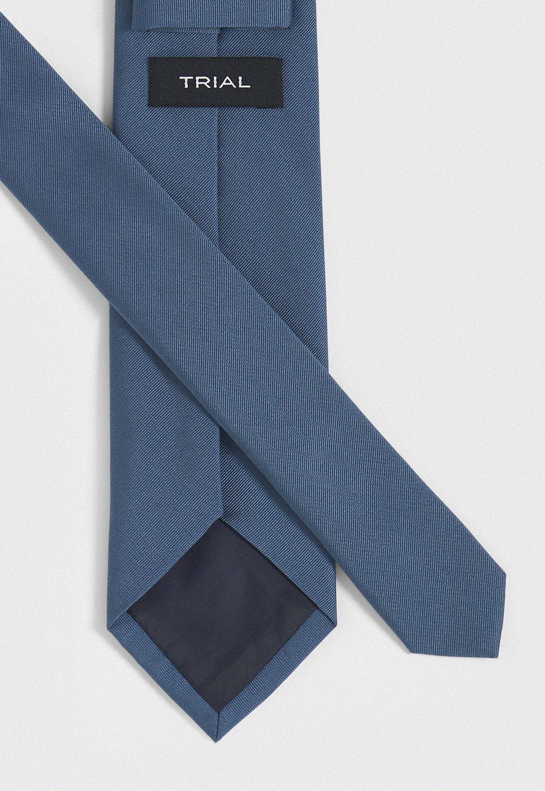 Corbata Formal Hombre Microfibra Liso Graduación Azul-2