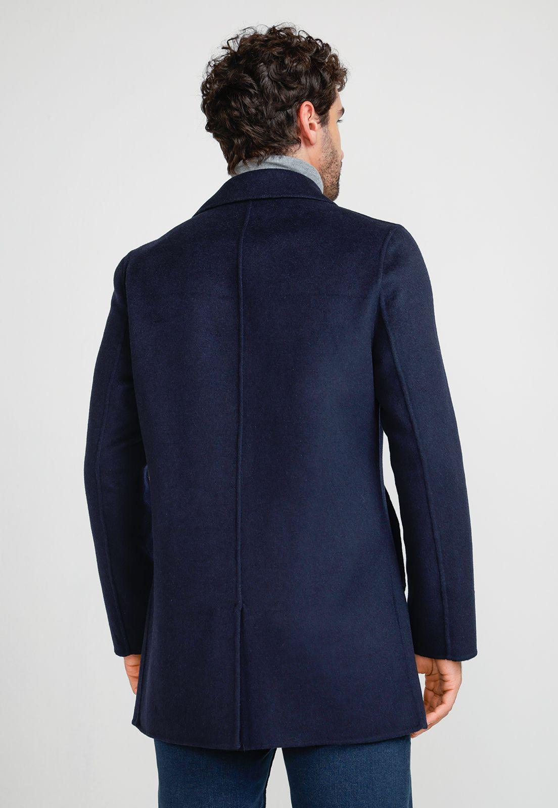 Abrigo Hombre Lana Navy-1
