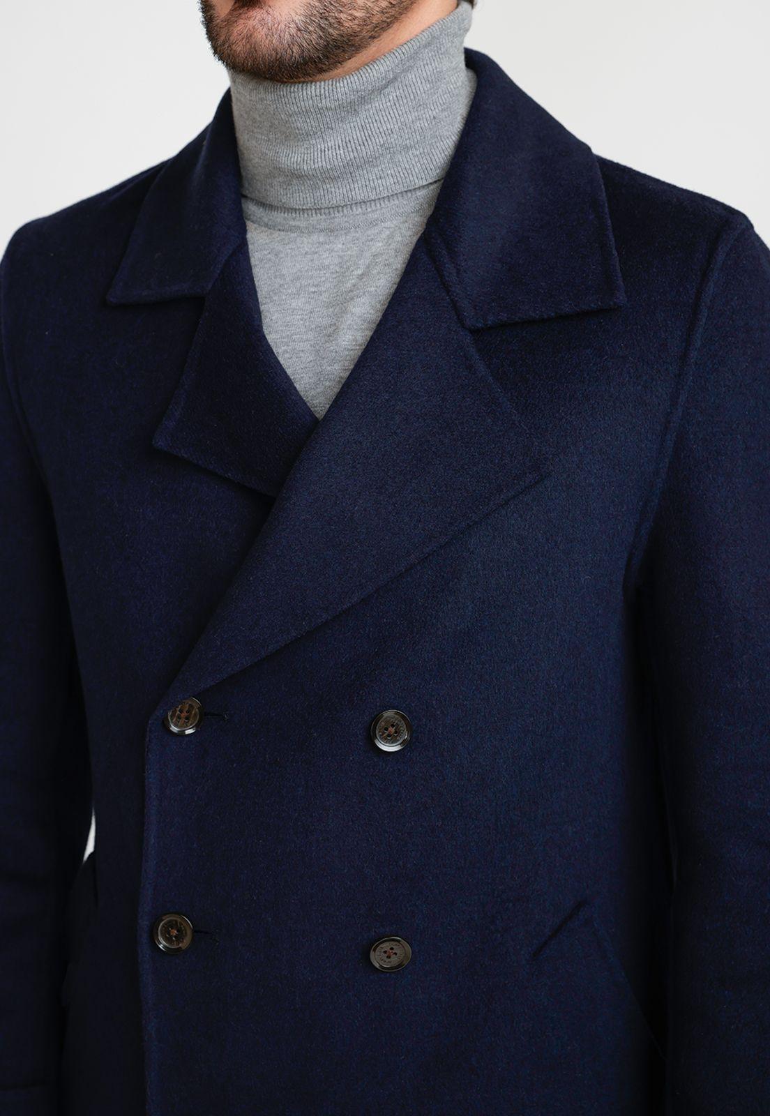 Abrigo Hombre Lana Navy-2