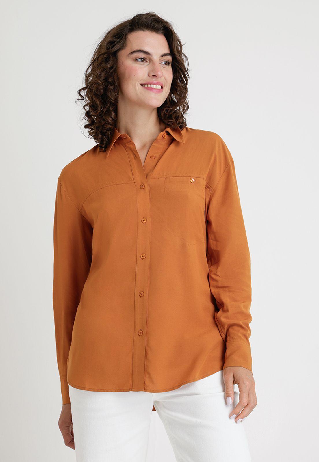Blusa De Mujer Modelo Harper Color Oxido-0