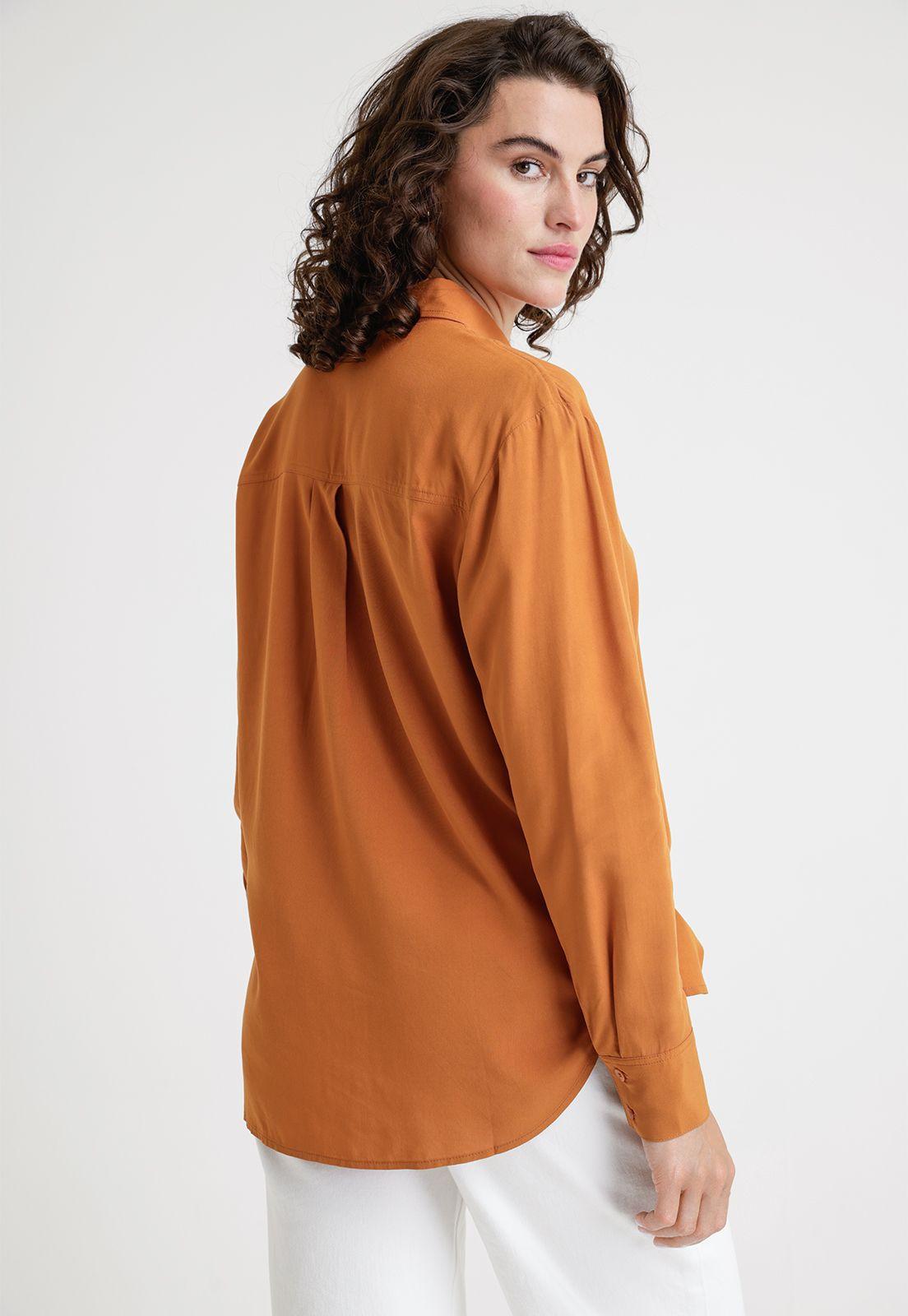 Blusa De Mujer Modelo Harper Color Oxido-1