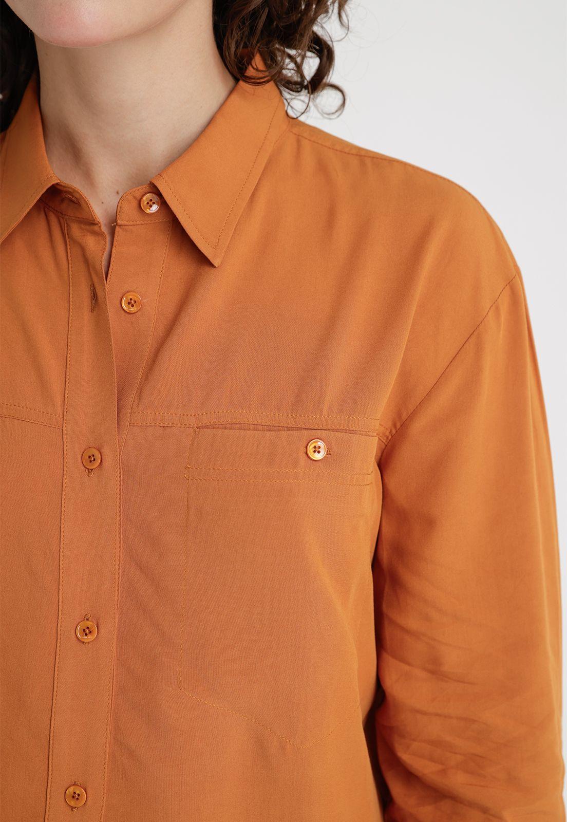 Blusa De Mujer Modelo Harper Color Oxido-2