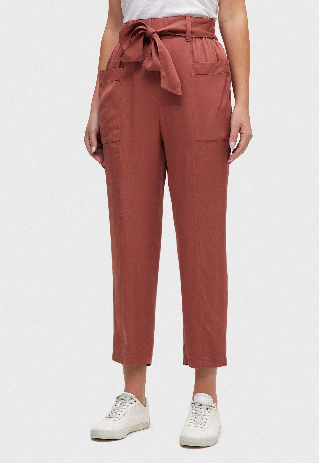 Pantalón Agnes Ladrillo-0