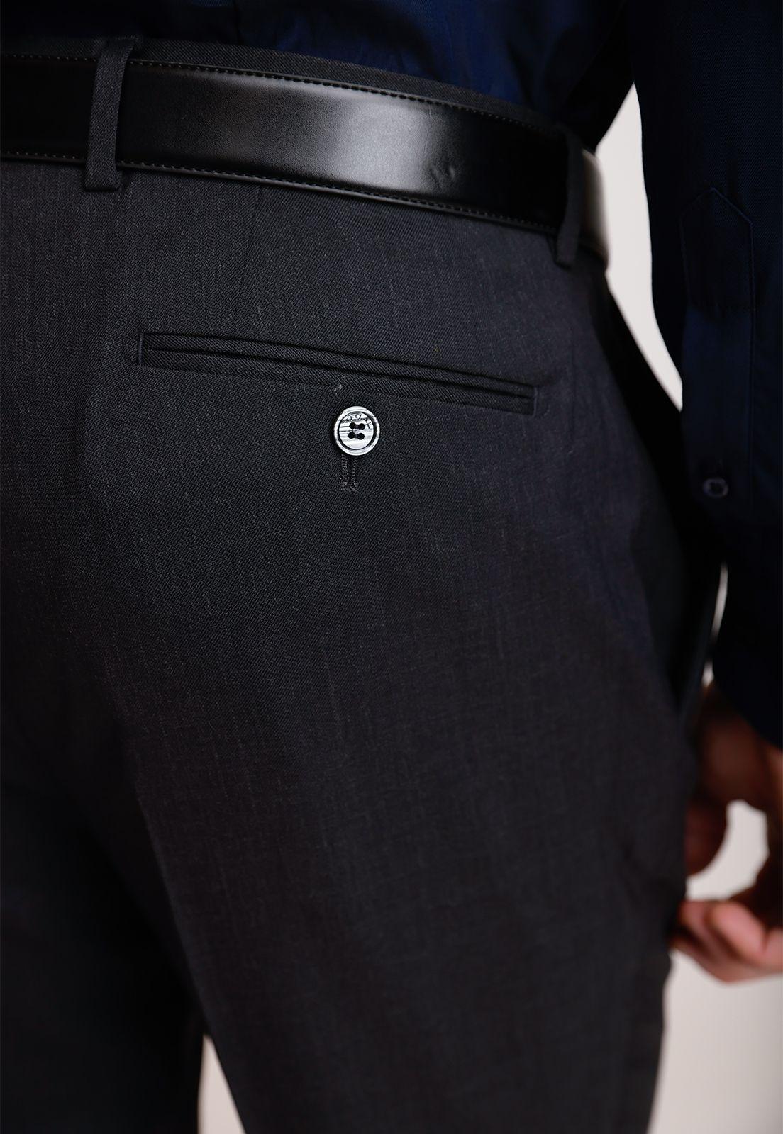 Pantalón Formal Hombre Regular Fit Executive  Gris Marengo-2