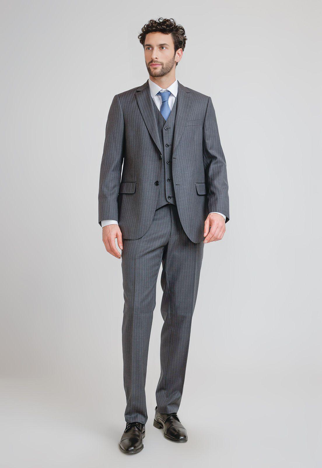 Terno Hombre Formal Executive Marengo-0