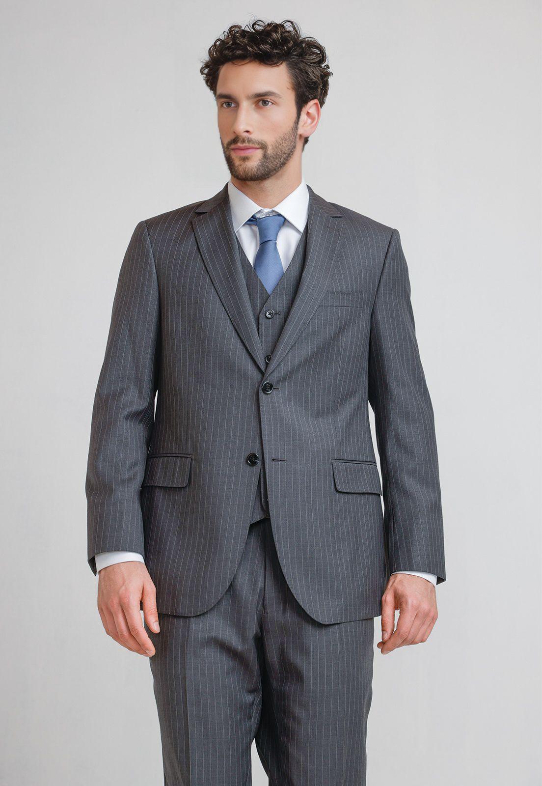 Terno Hombre Formal Executive Marengo-4