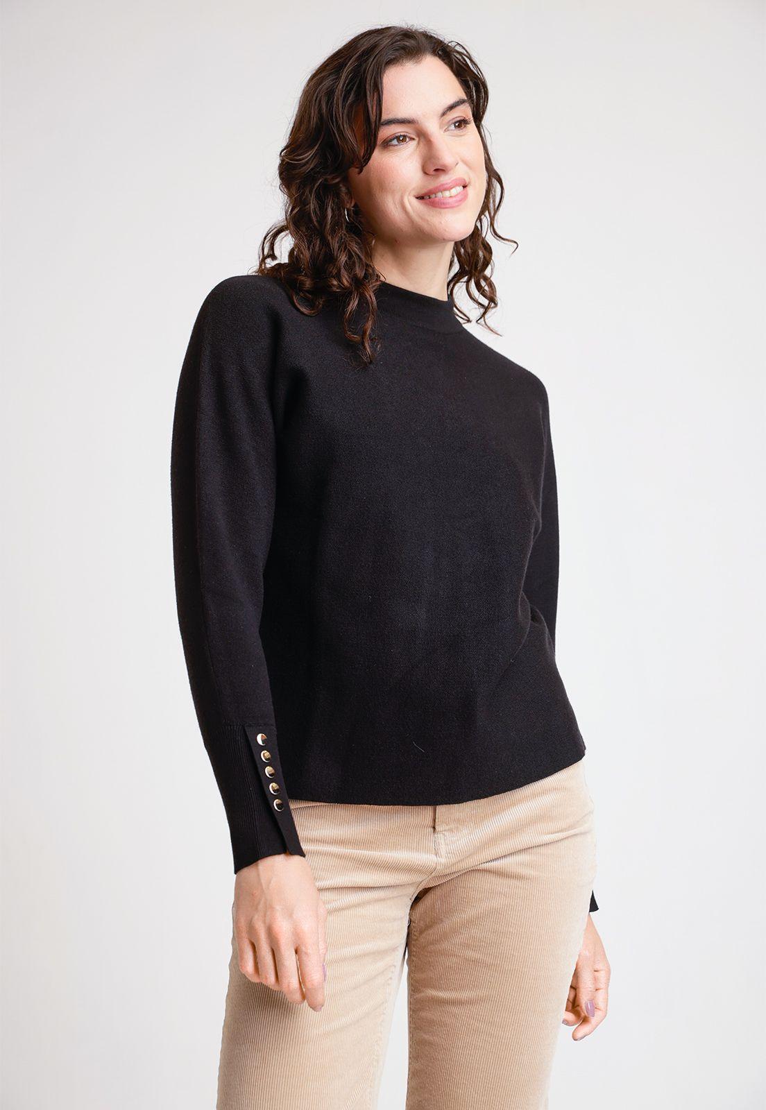 Tejido de Mujer Modelo Hanae Color Negro-0