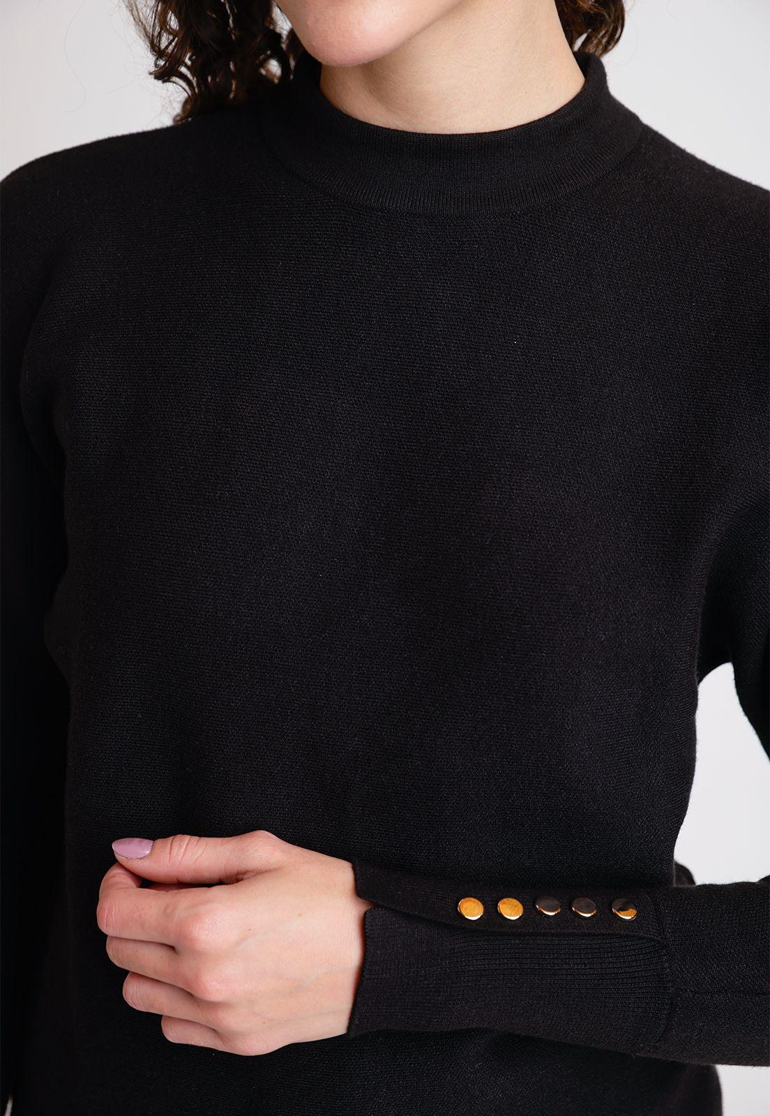 Tejido de Mujer Modelo Hanae Color Negro-2