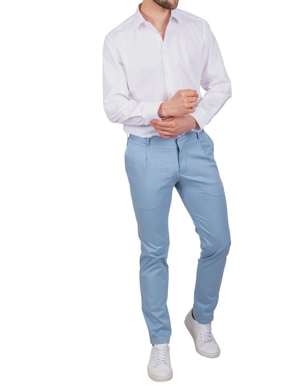 Pantalón Sport Metropoli Celeste-0