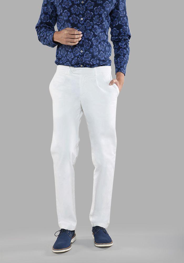 Pantalón Metropoli Blanco-3