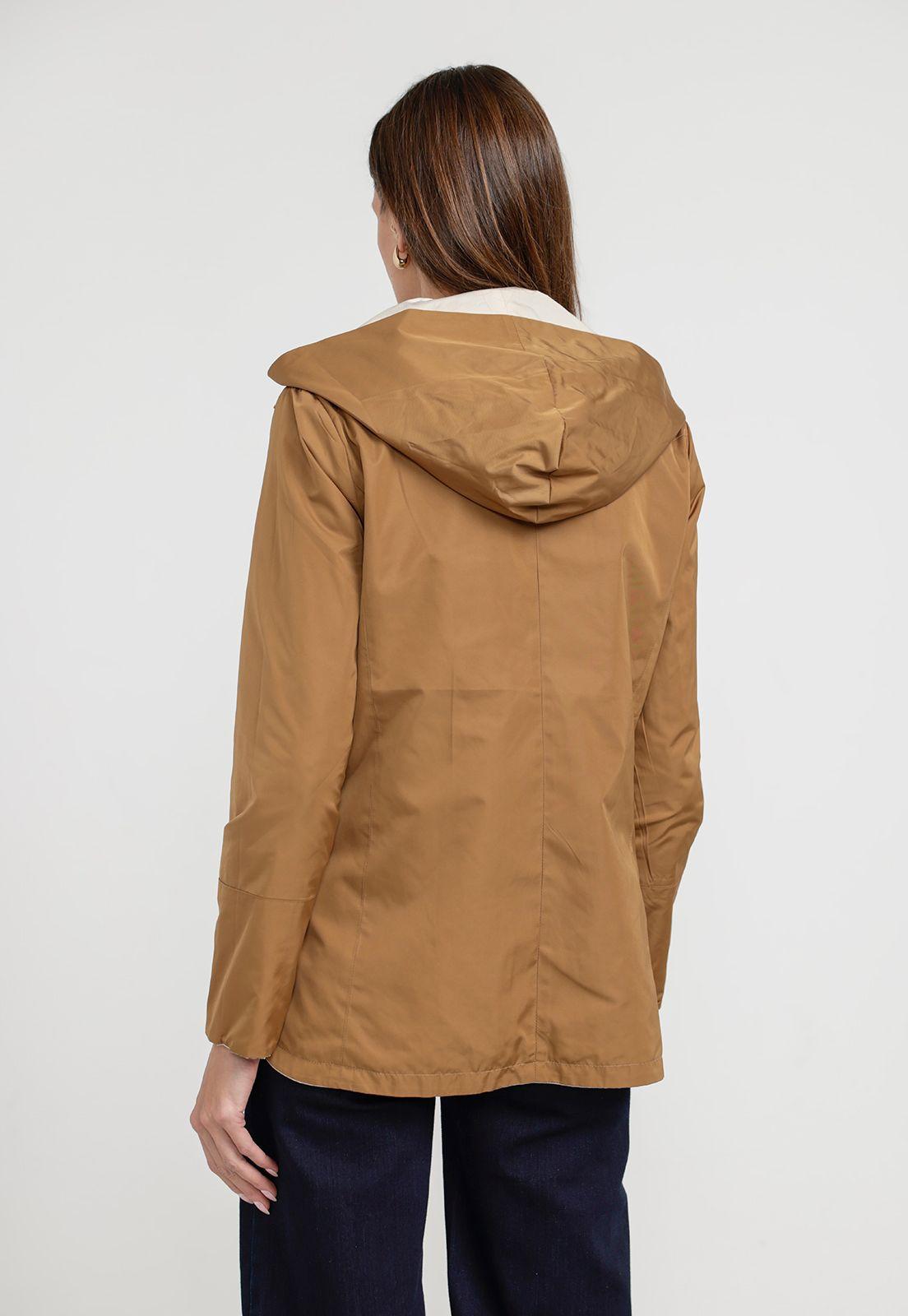 Chaqueta Mujer Eva Reversible Beige-3
