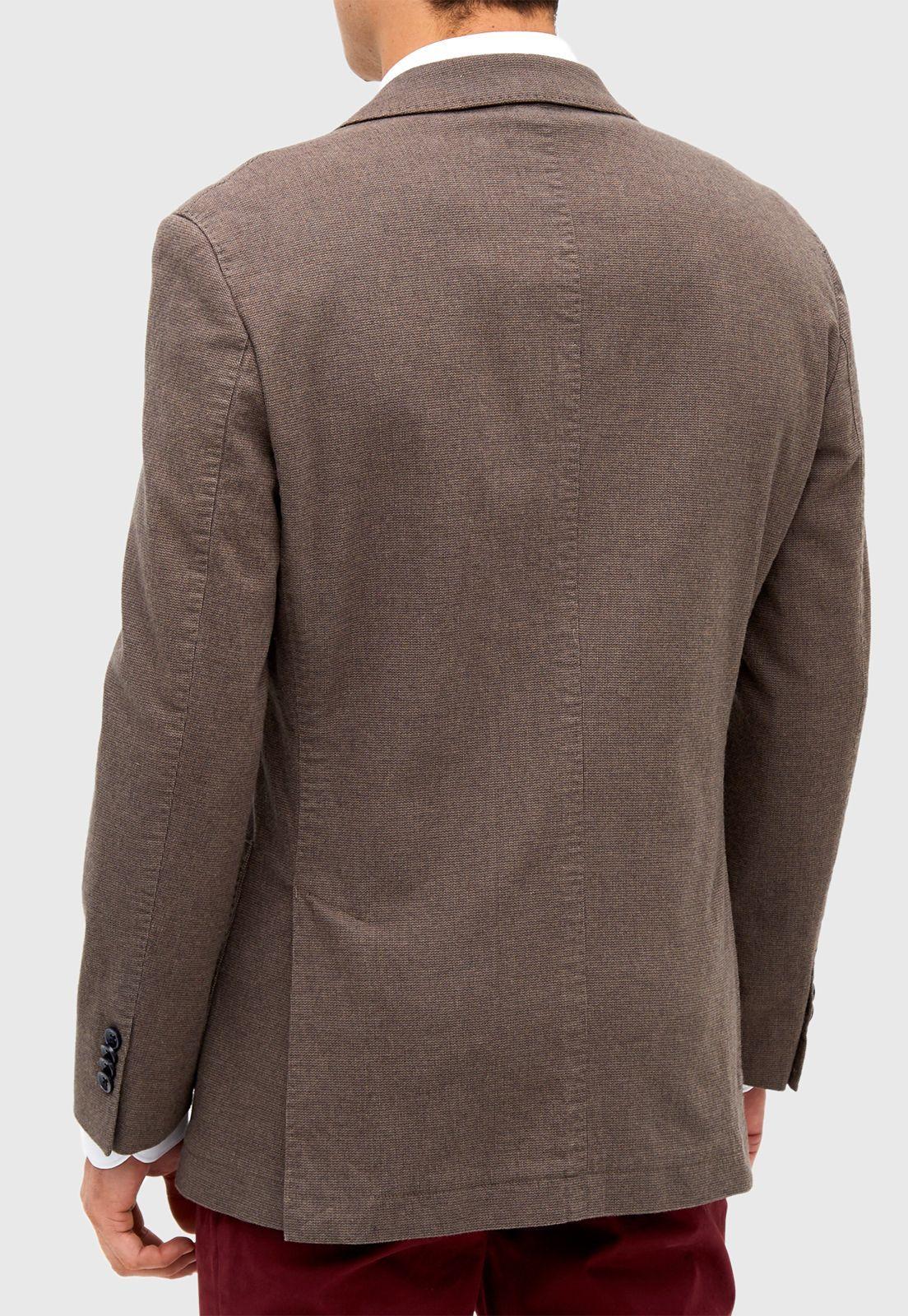 Chaqueta Micro Trending  Café-1