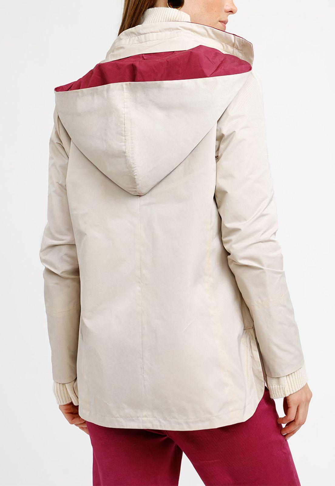 Chaqueta Reversible Burdeo Eva Mujer-3