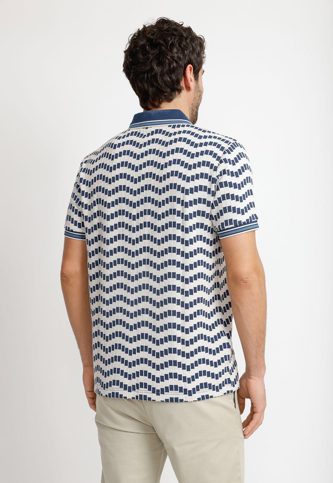 Polera Hombre Polo Manga Corta Beige-1
