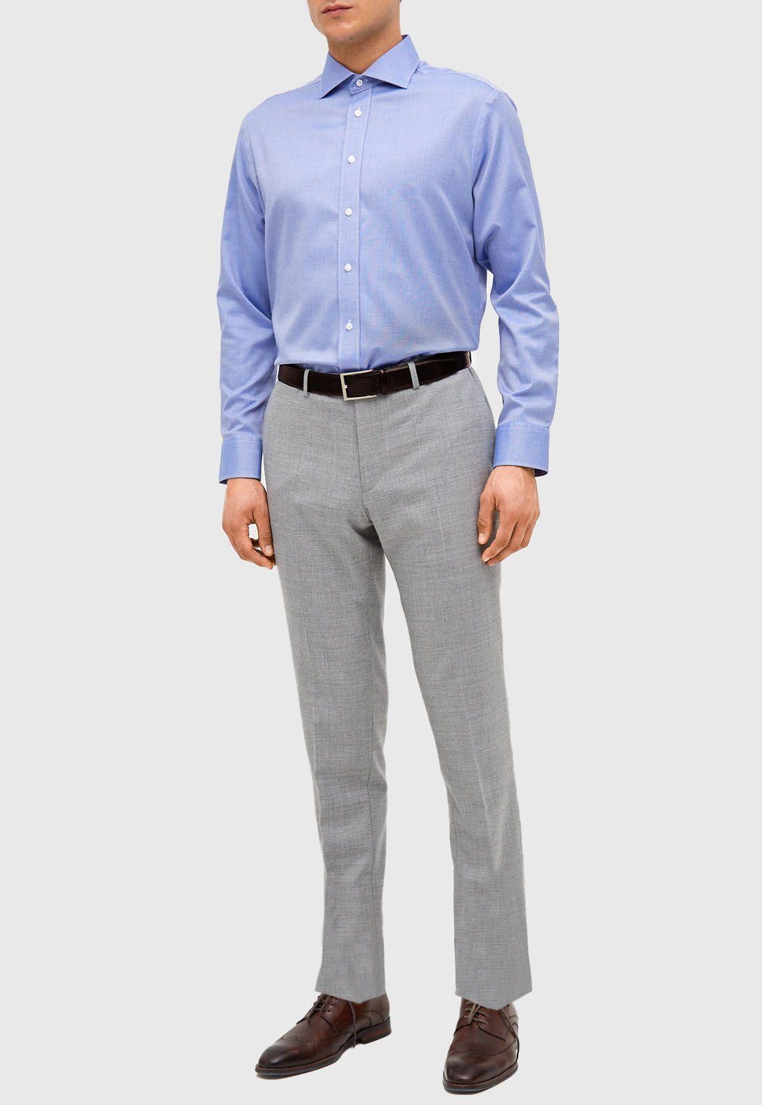 Camisa Travel azul  Casual-3