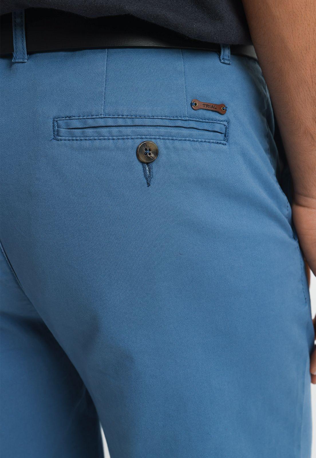 Bermuda Algodón Valerio Azul Piedra-2