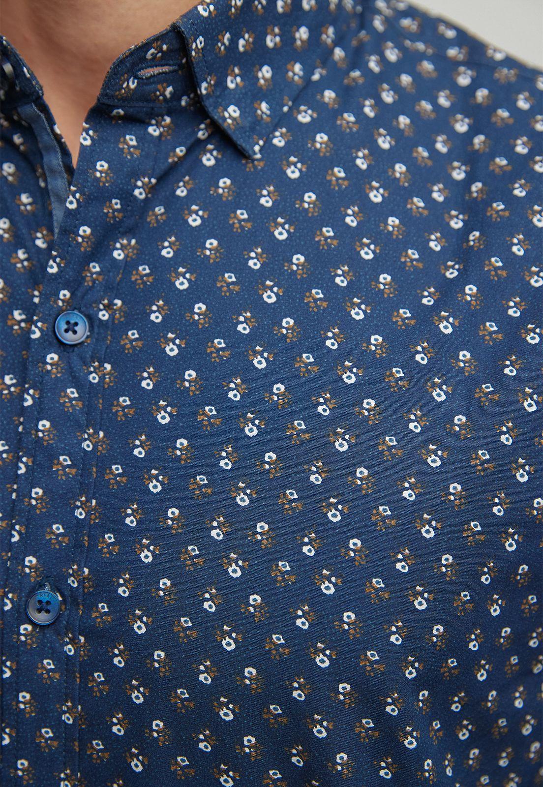 Camisa Bucky azul marino-2