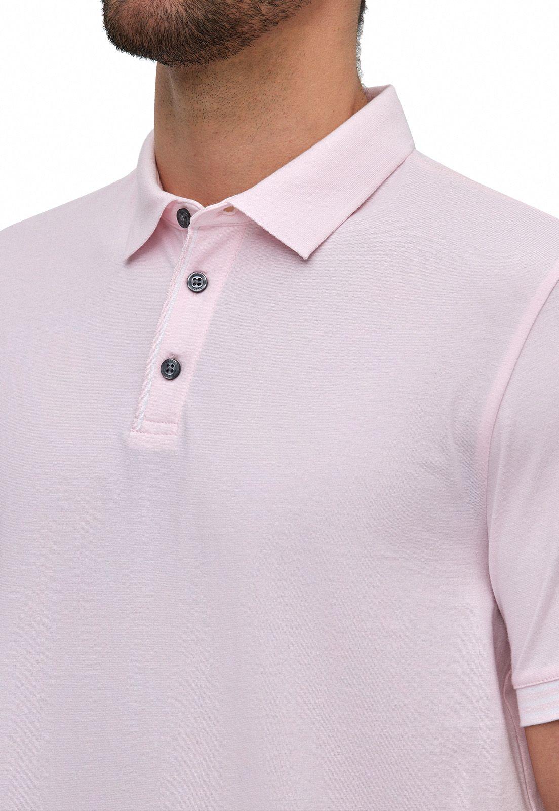 Polera Icon Polo Rosada-1
