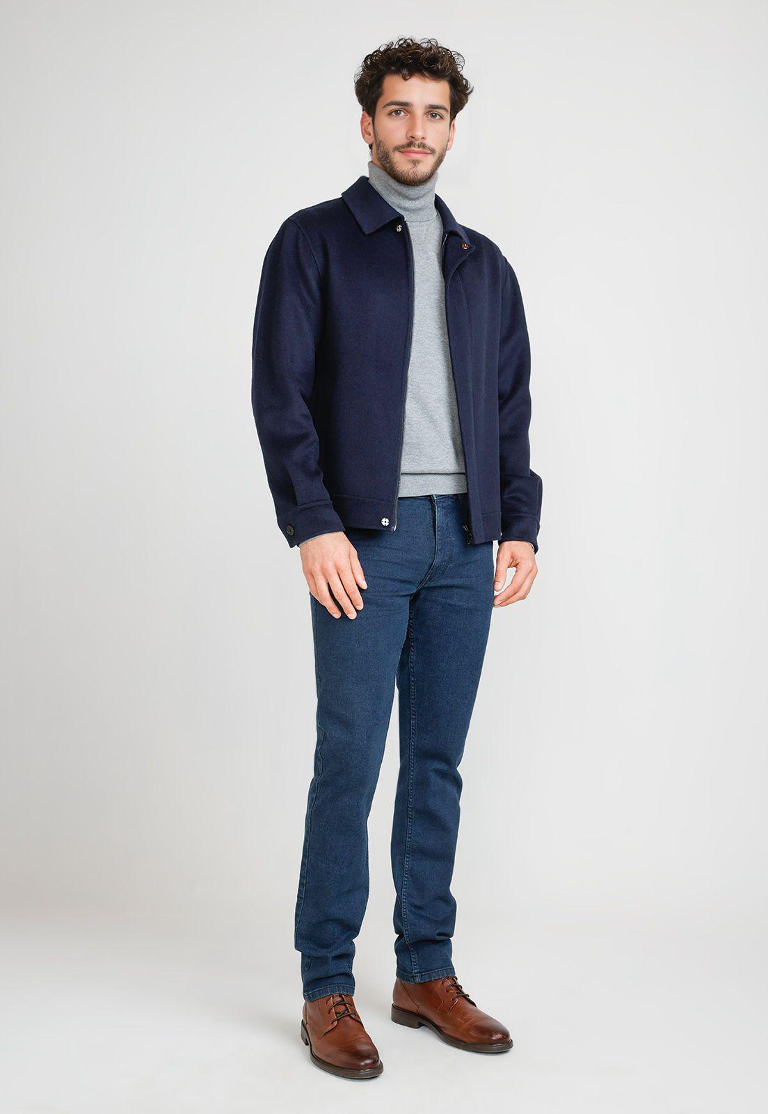 Chaqueta Hombre Lana Navy-3