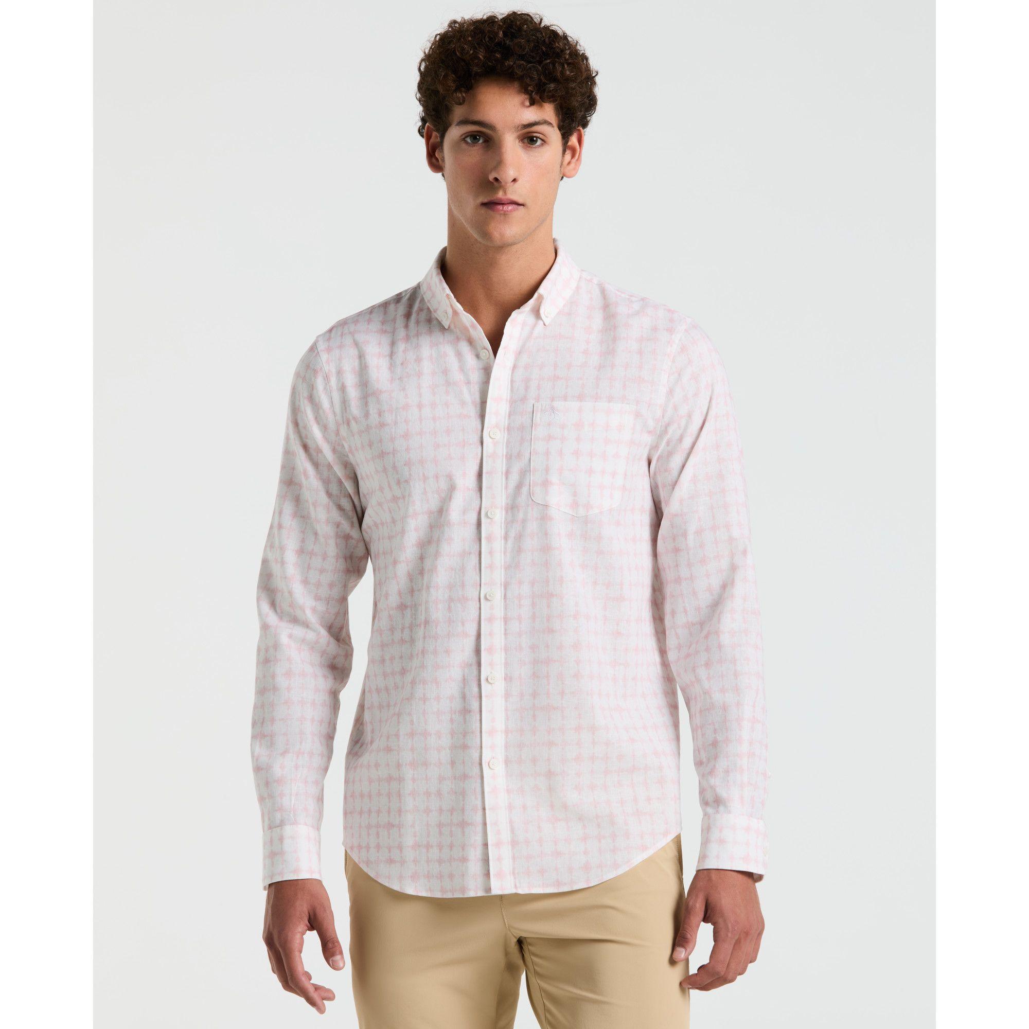 Camisa Hombre Rosada OPWS2518-0