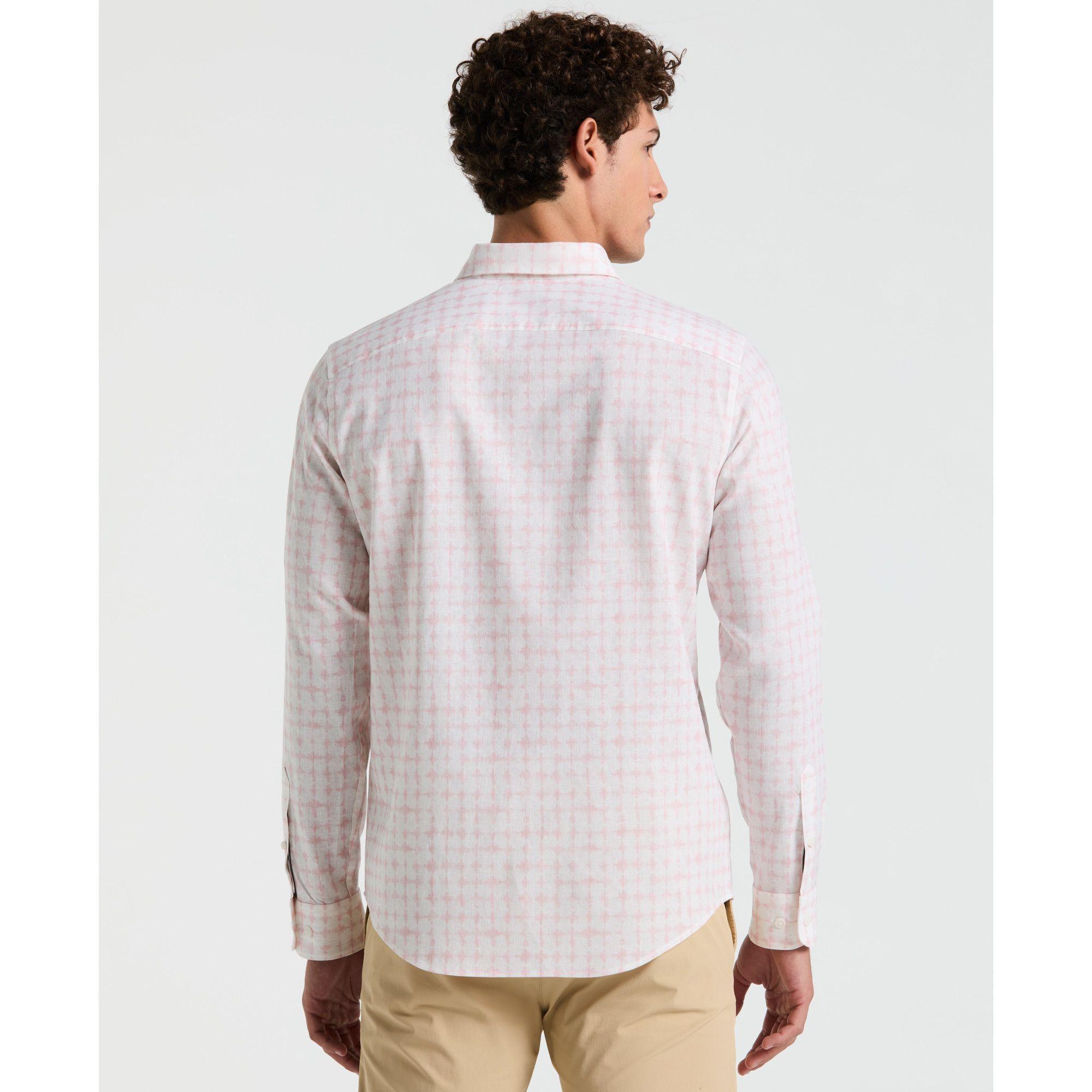 Camisa Hombre Rosada OPWS2518-1