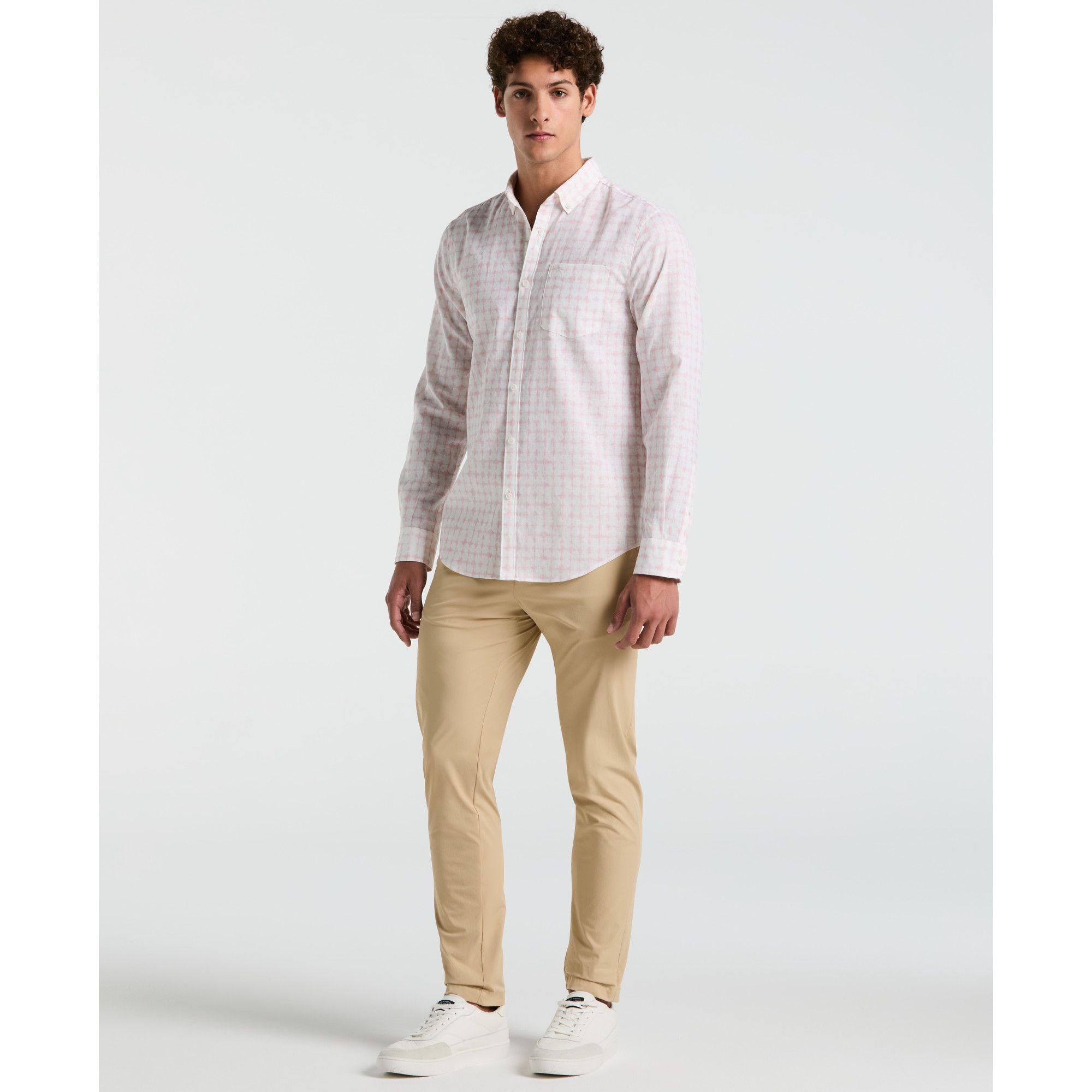 Camisa Hombre Rosada OPWS2518-3