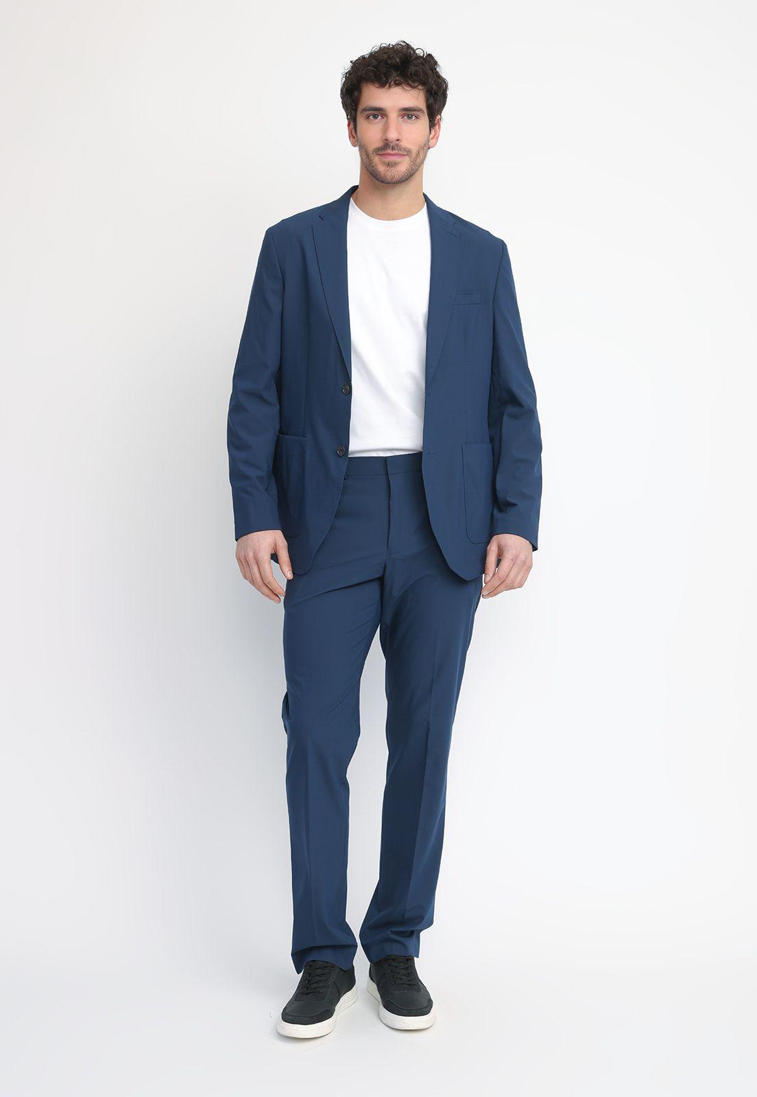 Chaqueta Formal Hombre Azul 4KSJ4410-1