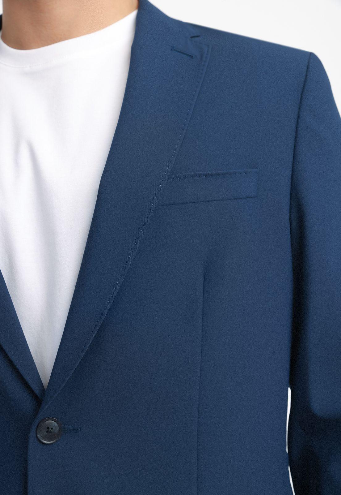 Chaqueta Formal Hombre Azul-2