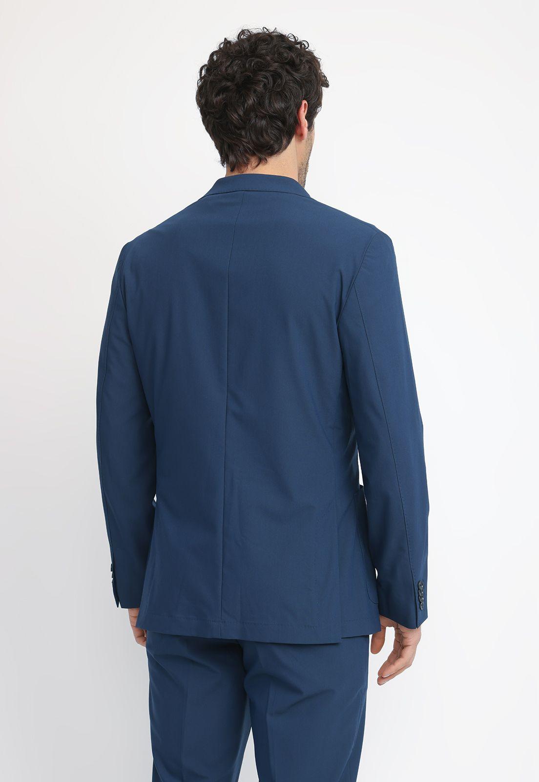 Chaqueta Formal Hombre Azul-3