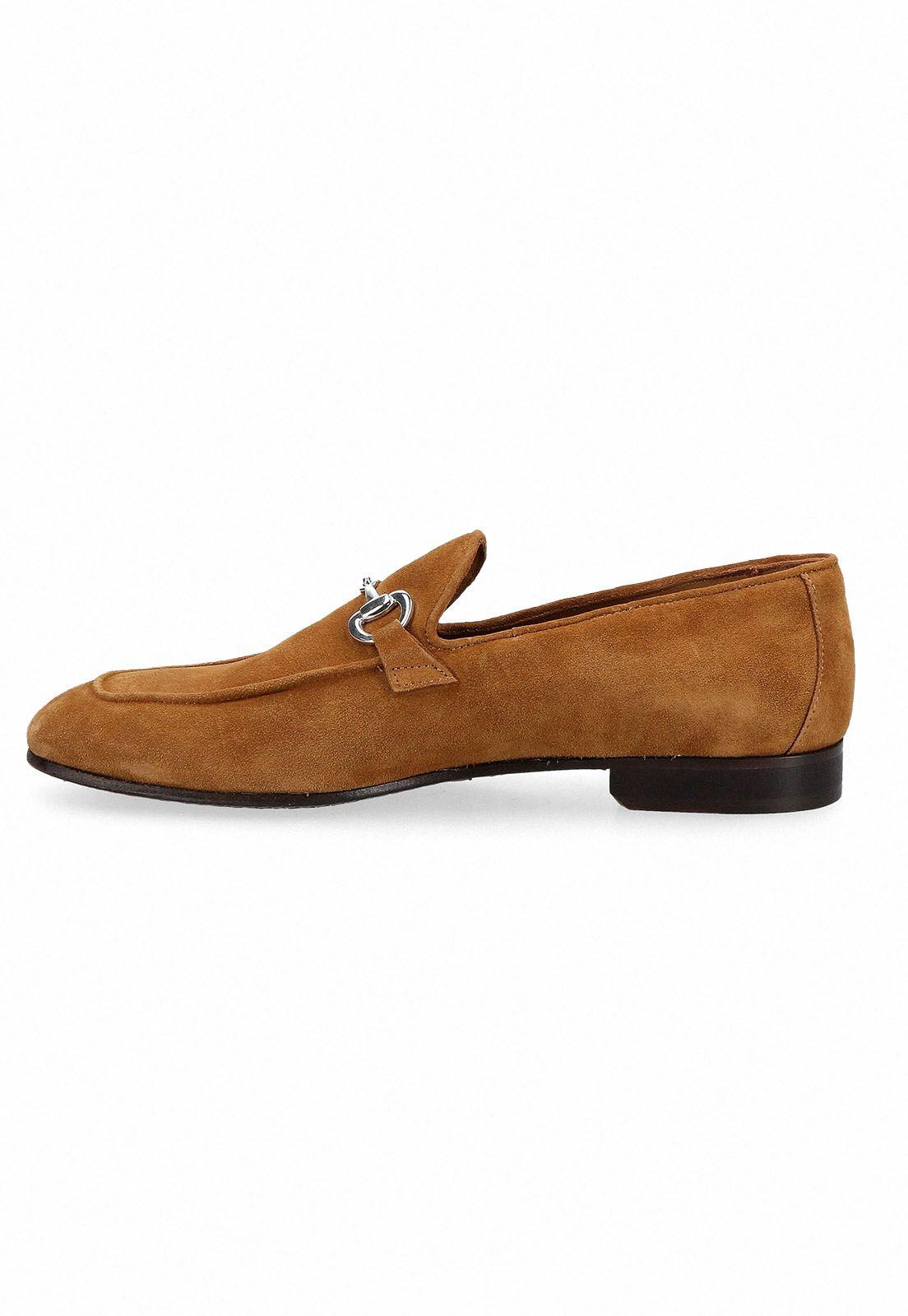 Mocasines Casual Italianos Proceno Moc Toe Bit Loafer Tan-1