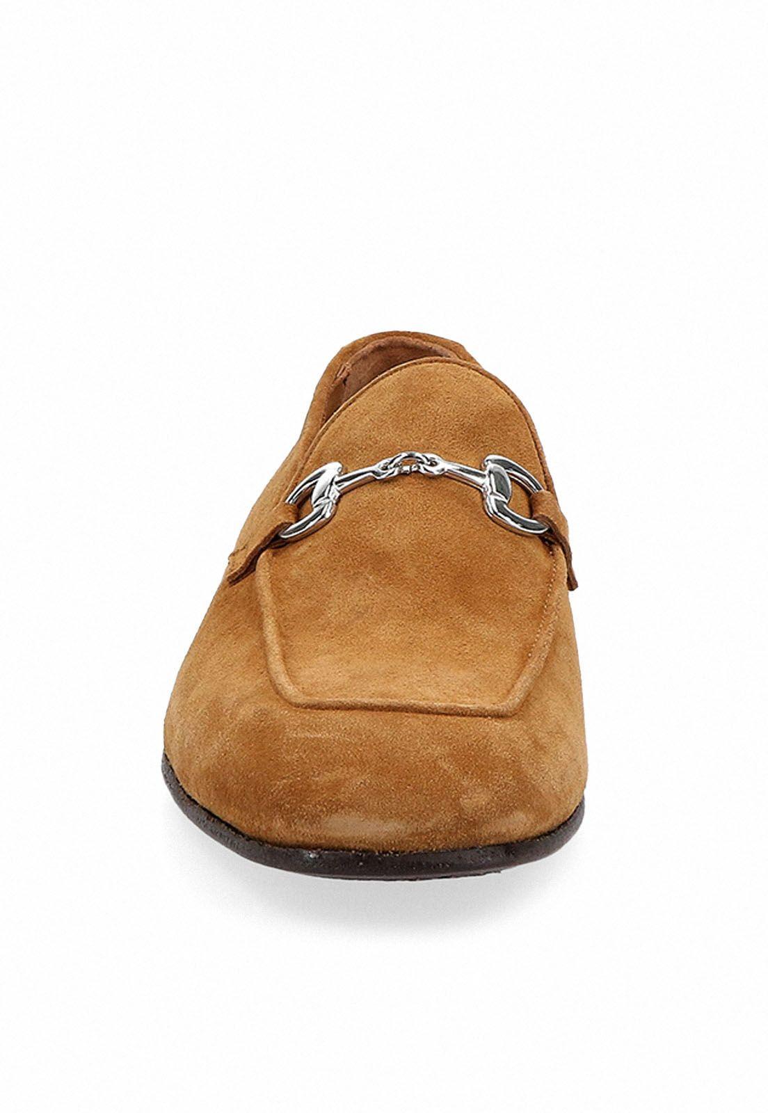 Mocasines Casual Italianos Proceno Moc Toe Bit Loafer Tan-2