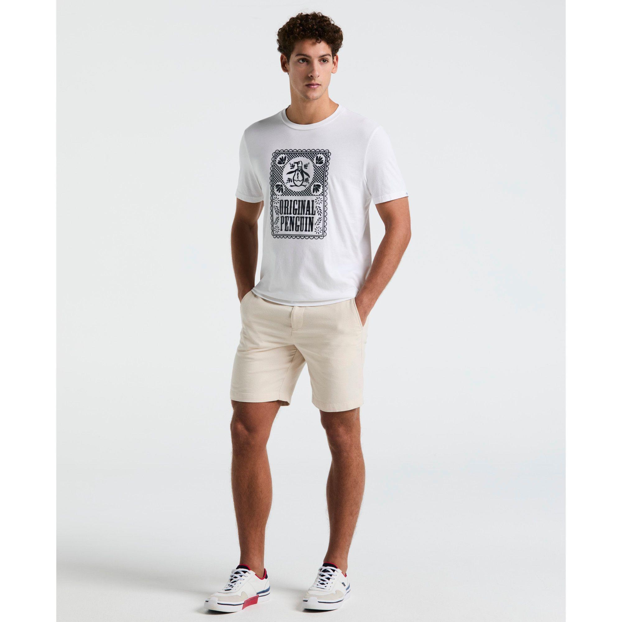 Polera Hombre Manga Corta Blanca-3