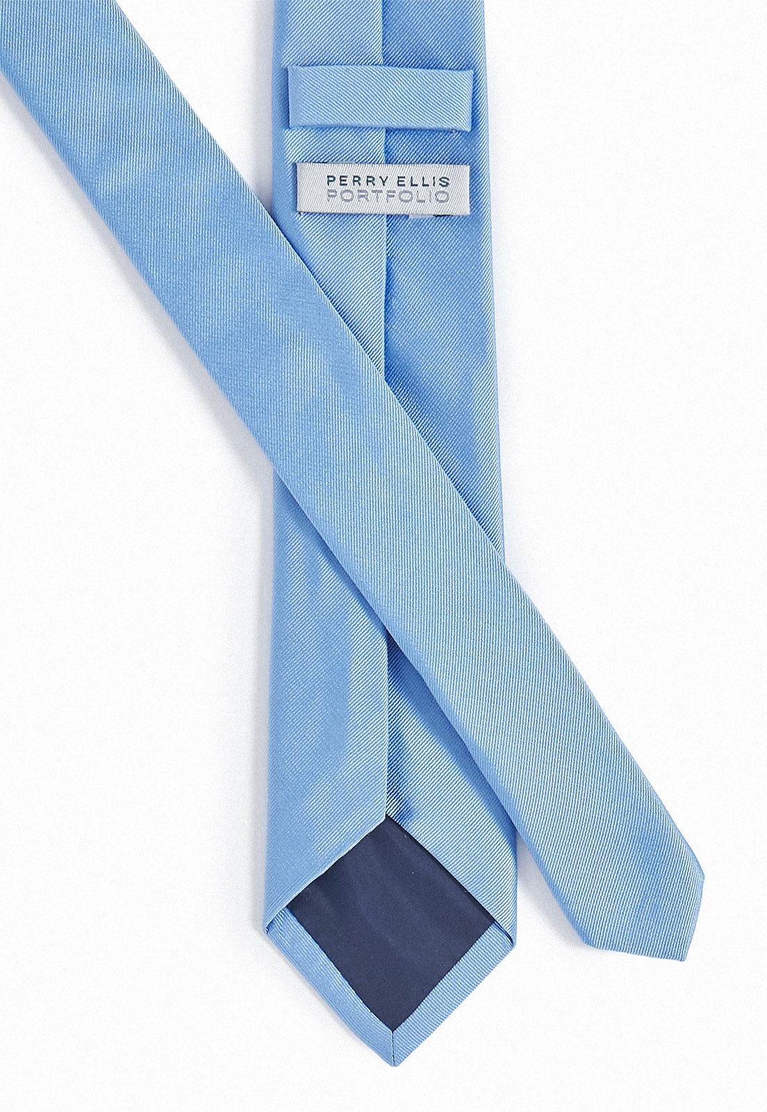 Corbata Lisa Celeste Resist Spill Celeste-2
