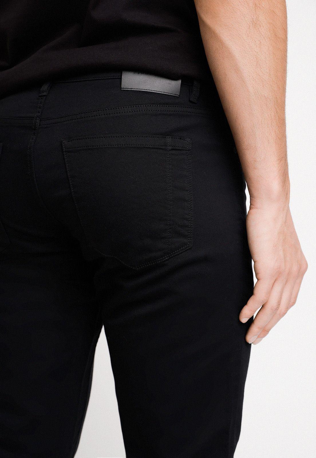 Pantalón Negro 5 Bolsillos-2