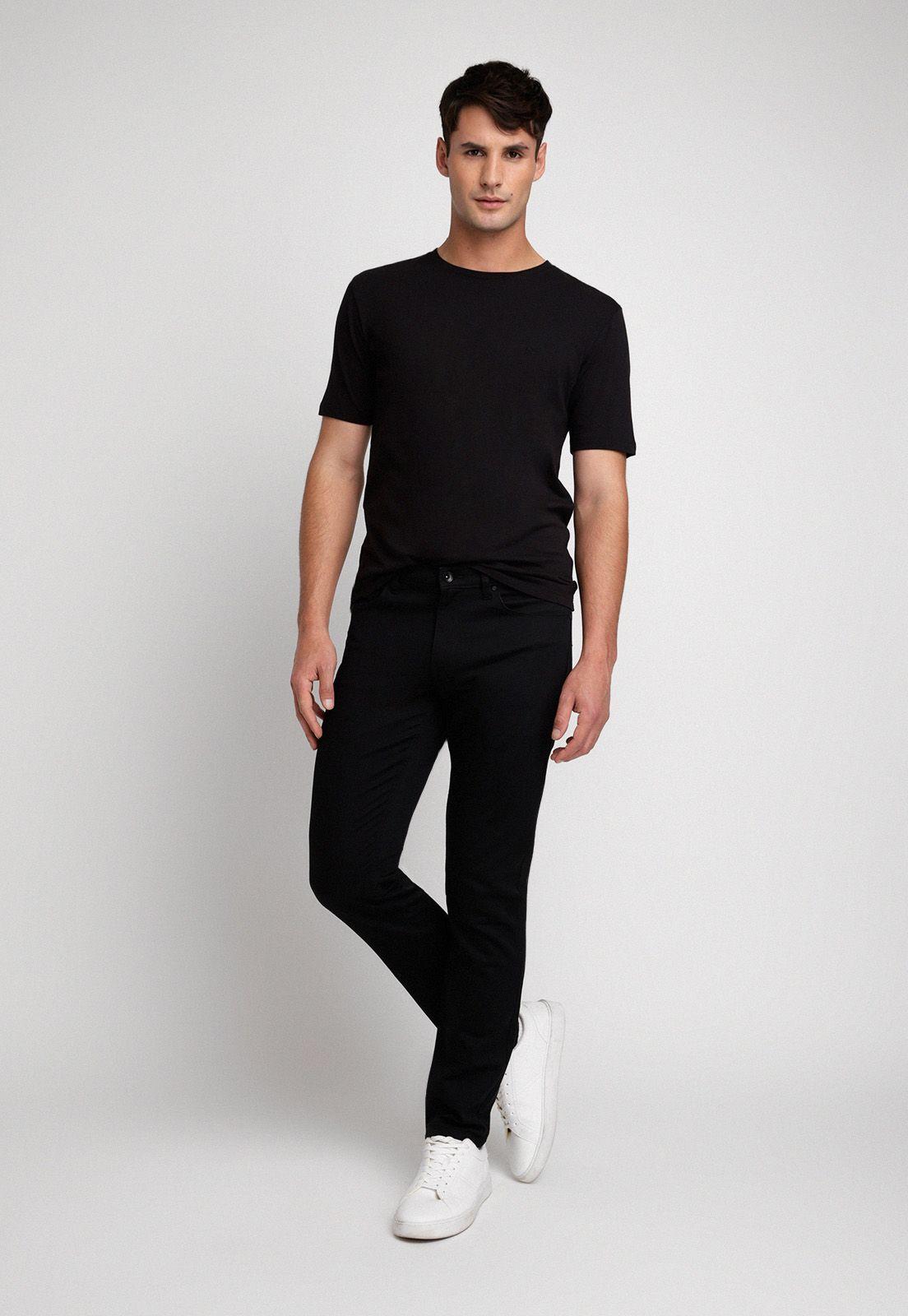 Pantalón Negro 5 Bolsillos-3