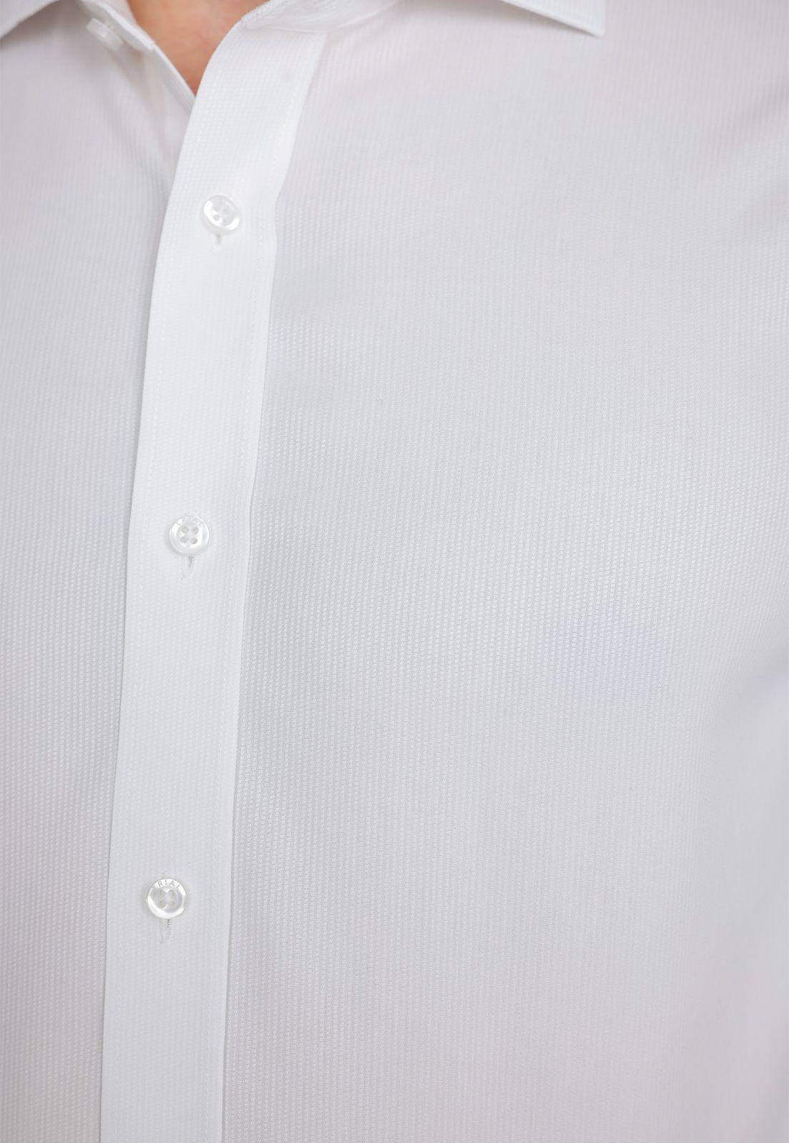 Camisa hombre formal microdiseño blanco-2