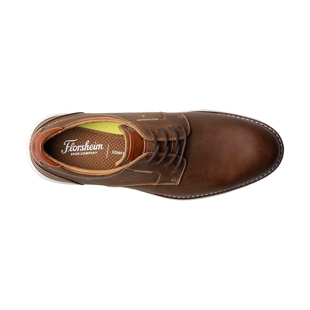 Zapatos Casual Launch Plain Toe Oxford Café-5