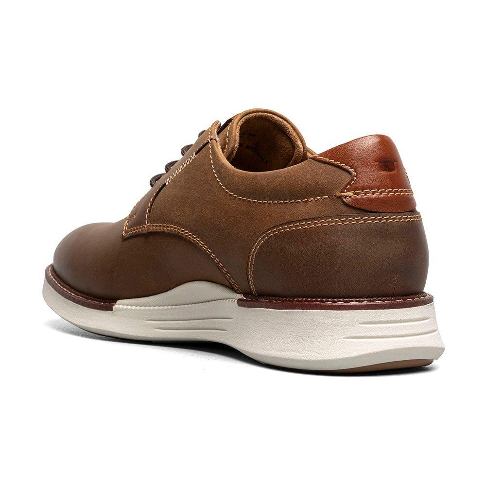 Zapatos Casual Launch Plain Toe Oxford Café-7