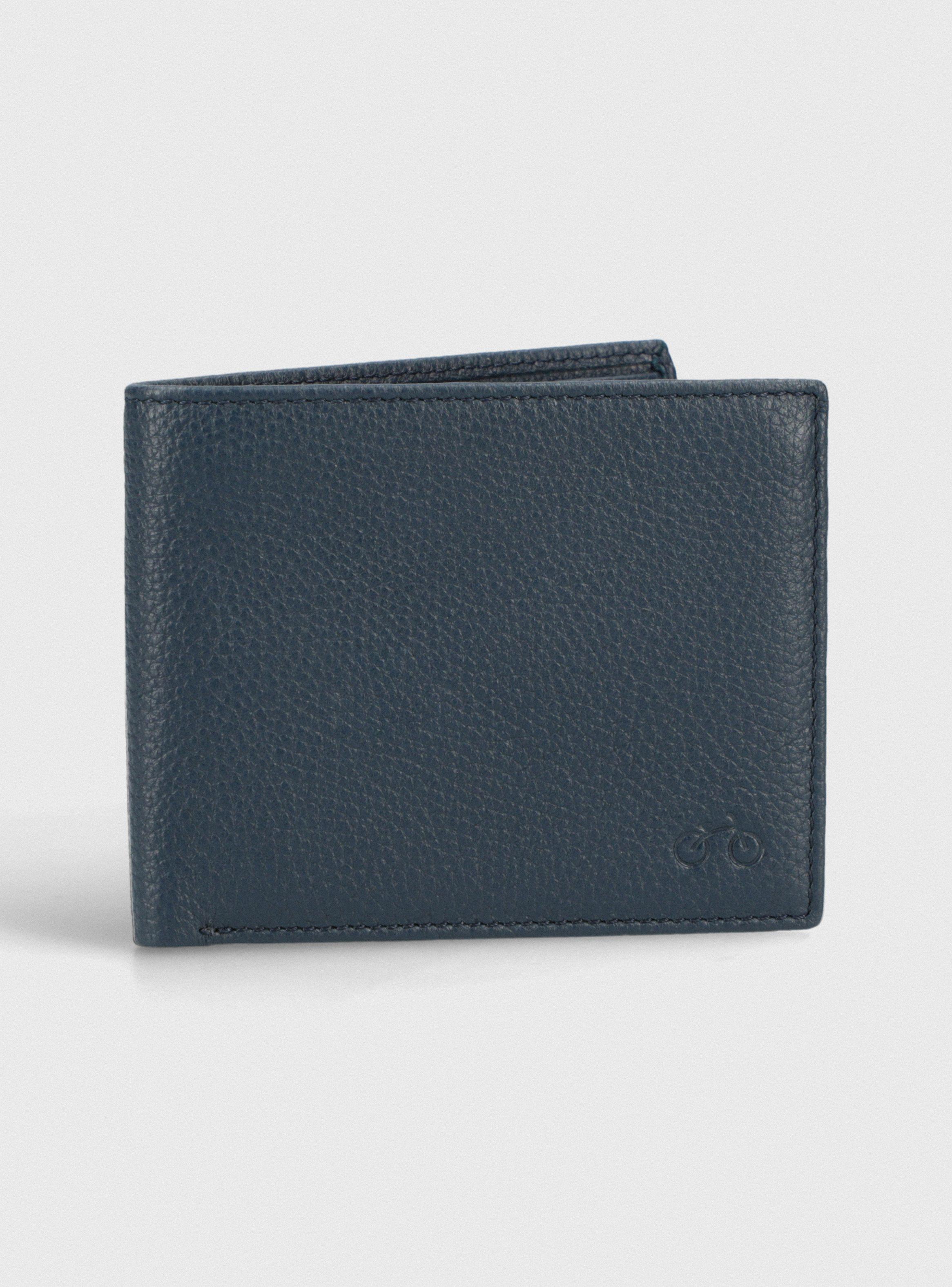 Billetera Clásica Azul-0