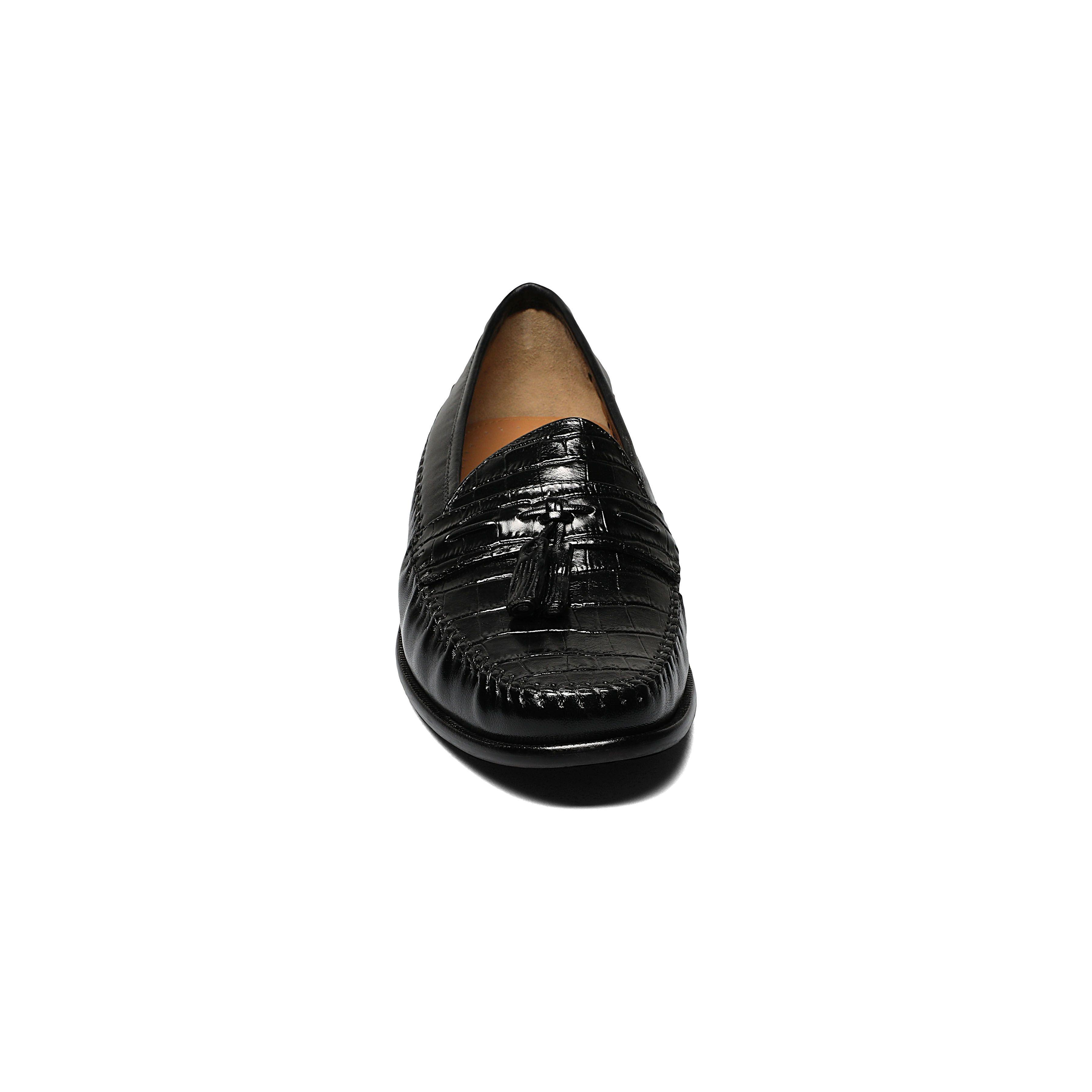 Mocasines Formal Negro Pisa-1