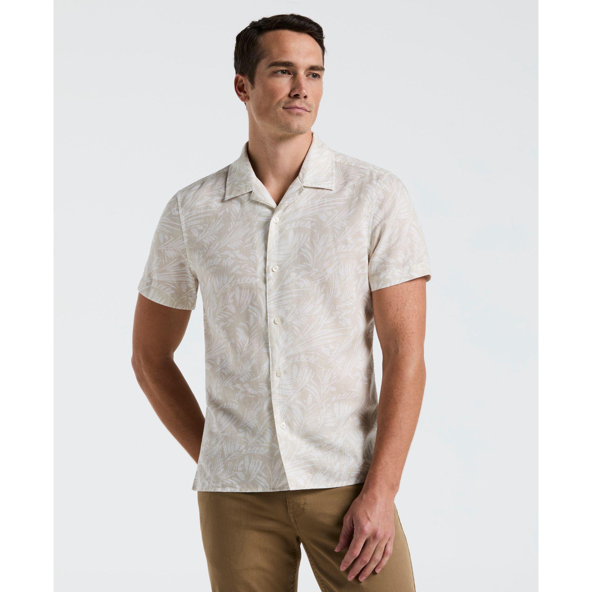 Camisa Hombre Manga Corta Estampada Arena 4KSW7035-0