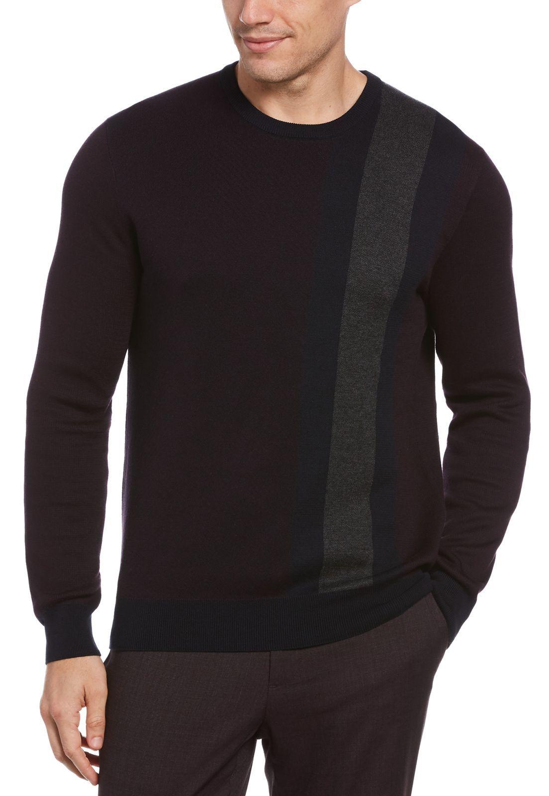 Sweater Burdeo Microdiseño Rayas-0