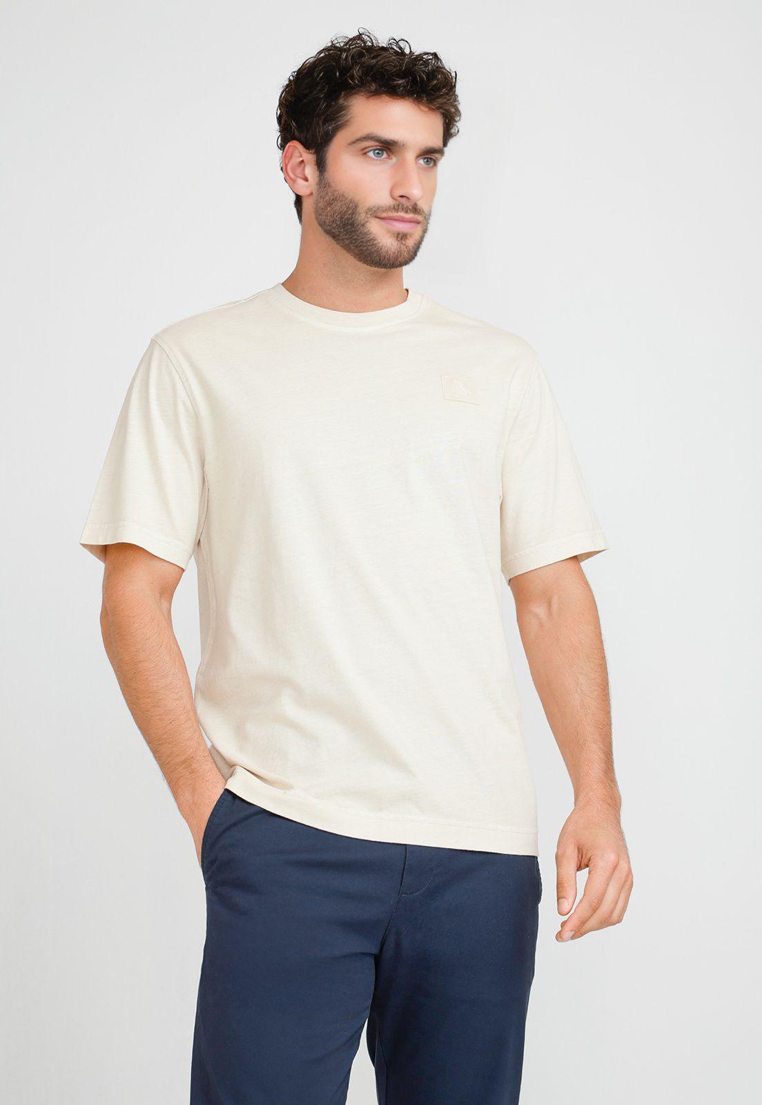Polera Hombre Beige-0