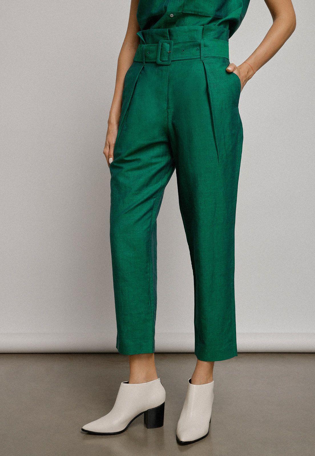 Pantalón Alicia Verde-0