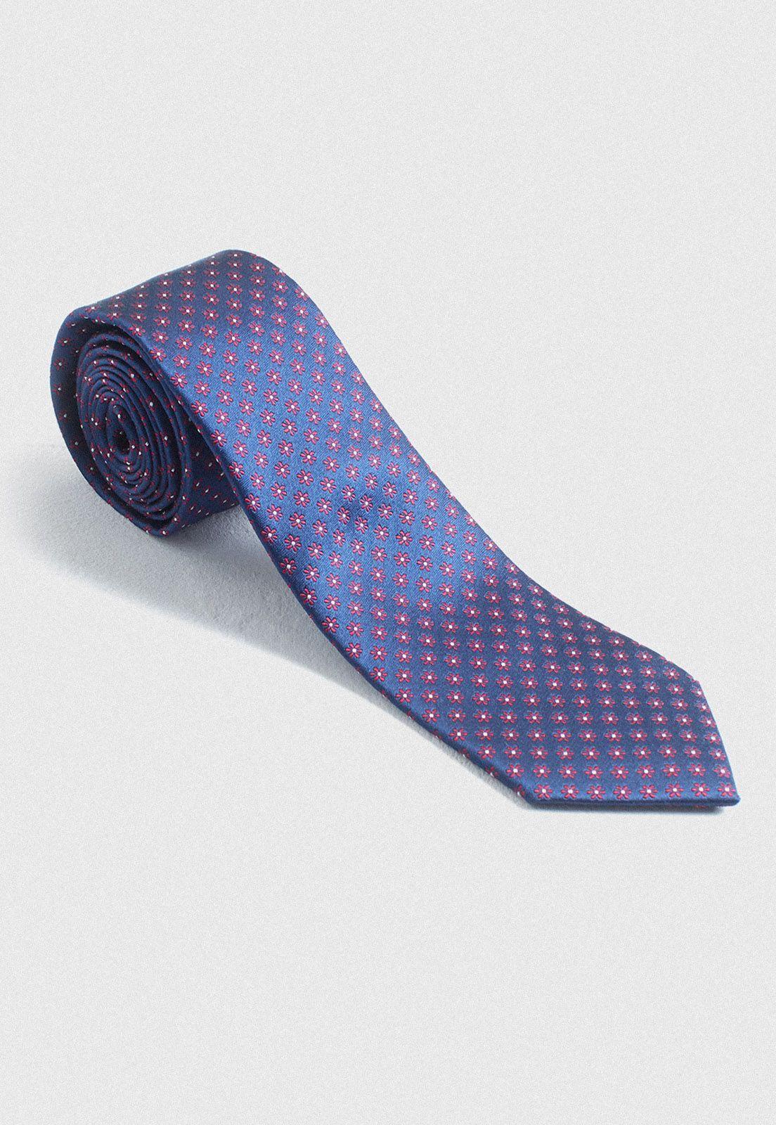 Corbata Europea Travel Flores-0