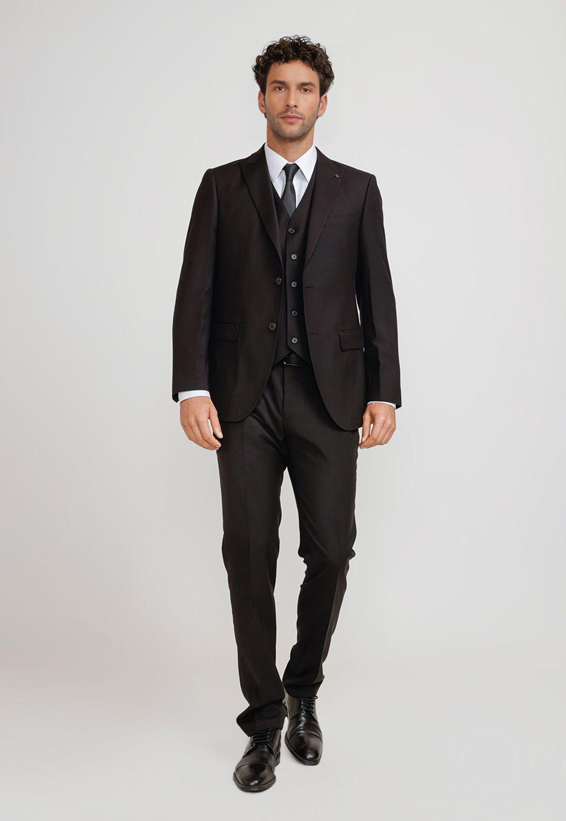 Traje Hombre Formal Graduación Negro-3