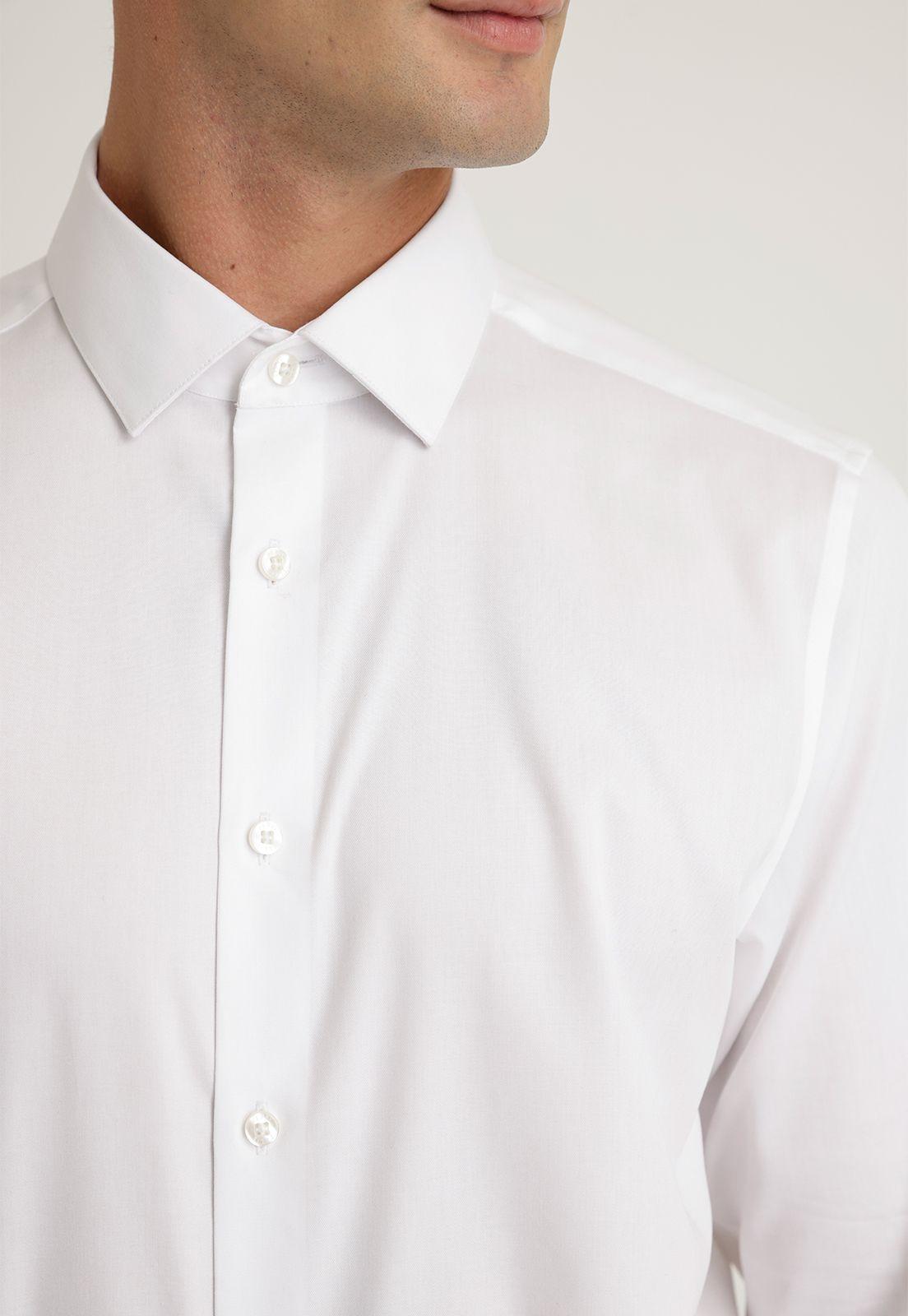 Camisa Formal Hombre Wrinkle Free (Evita Arrugas) Blanco-2